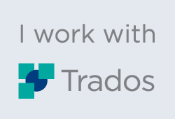 Δουλεύω με το SDL Trados Studio.